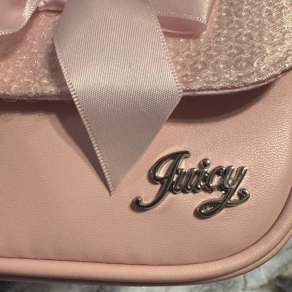 Juicy Couture - Kids Set - Mini Bag & Ear Muffs - BRAND NEW - light pink - Picture 10 of 11